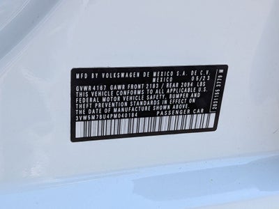 2023 Volkswagen Jetta 1.5T S