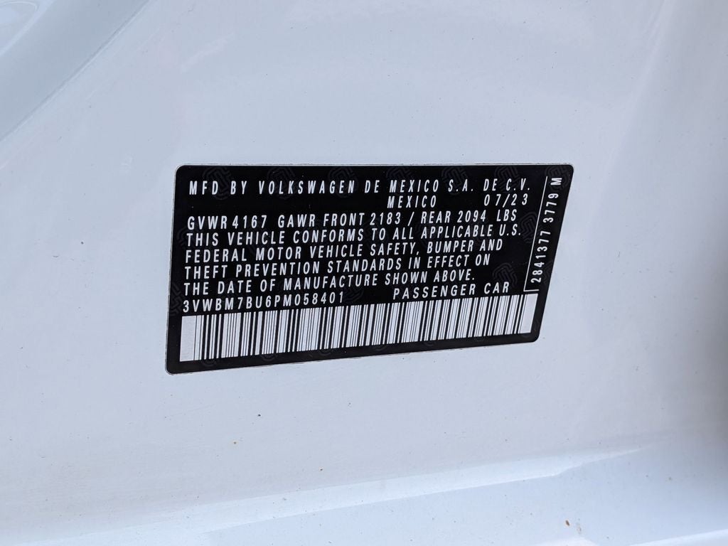 2023 Volkswagen Jetta 1.5T Sport