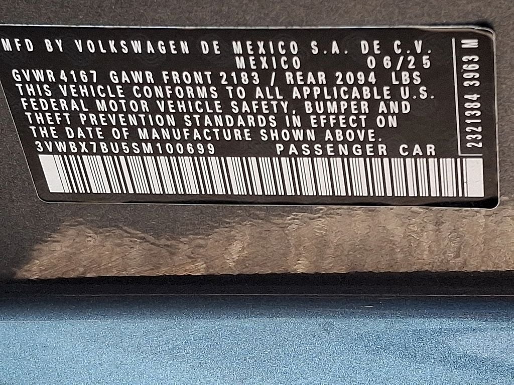 2025 Volkswagen Jetta 1.5T Sport