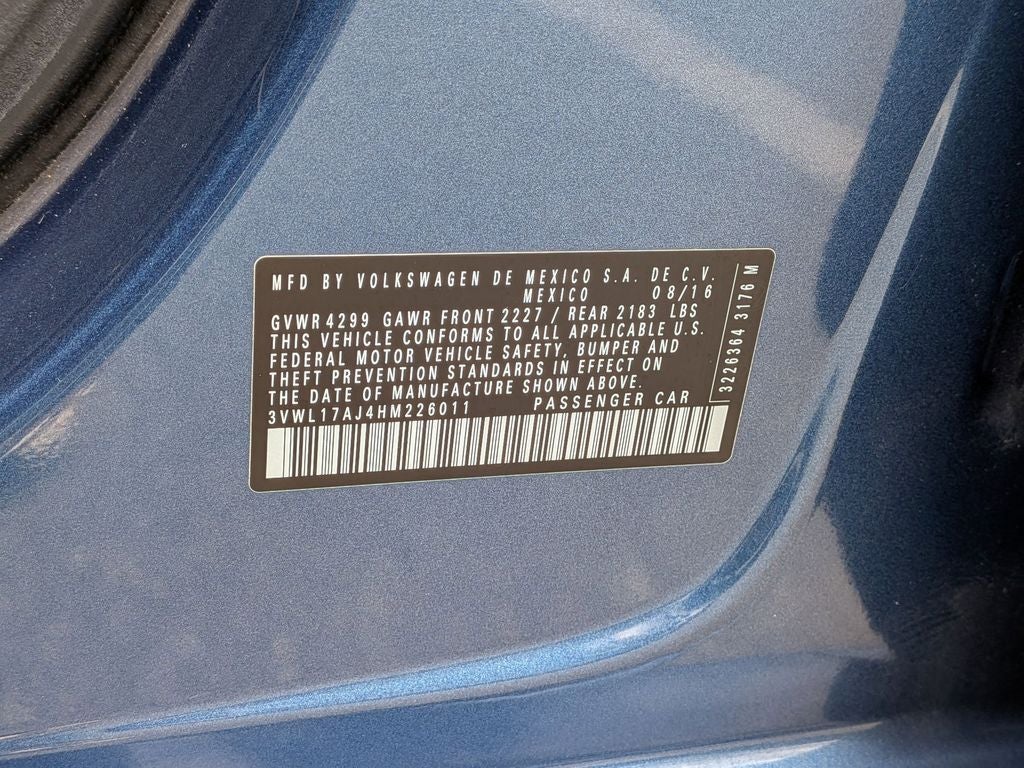2017 Volkswagen Jetta 1.8T SEL