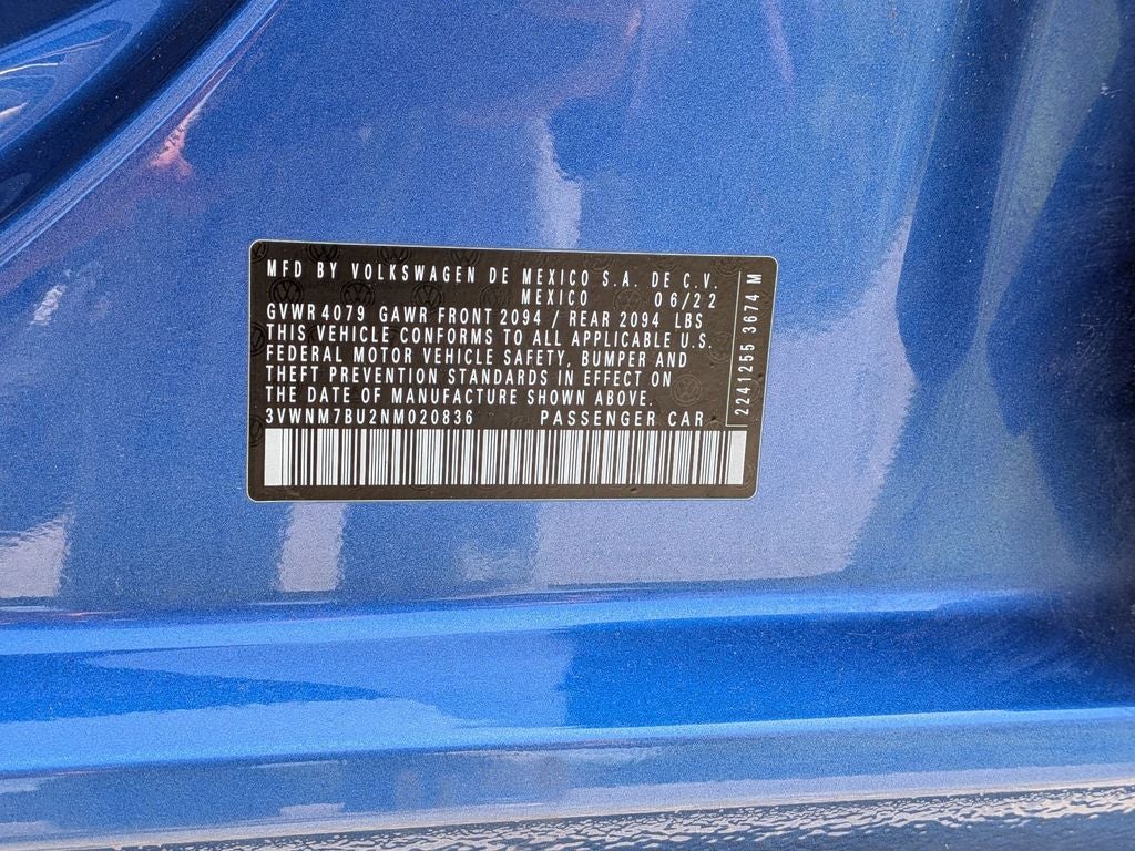 2022 Volkswagen Jetta 1.5T S