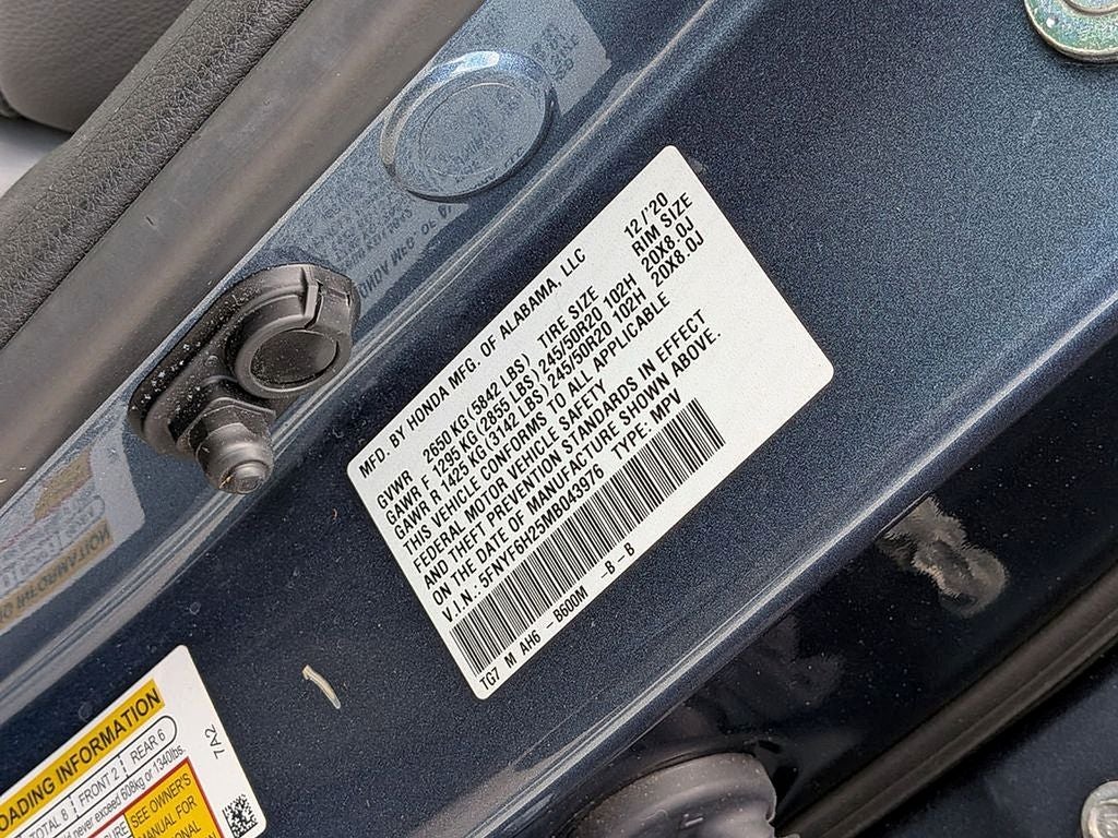 2021 Honda Pilot Special Edition