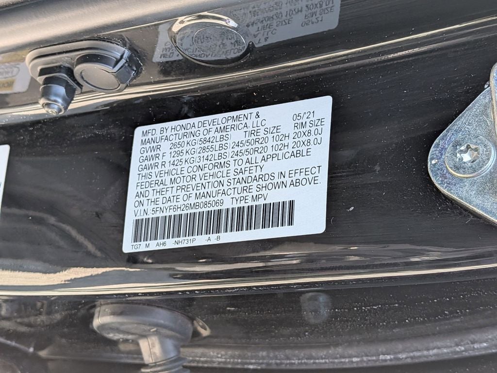 2021 Honda Pilot Special Edition