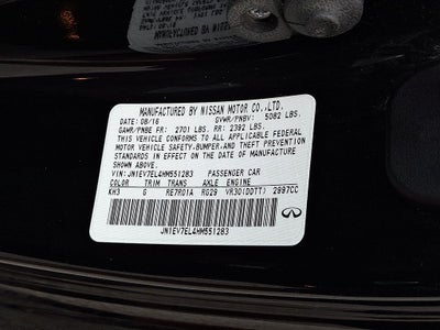 2017 INFINITI Q60 3.0t Premium