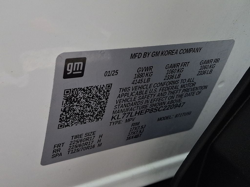 2025 Chevrolet Trax LT