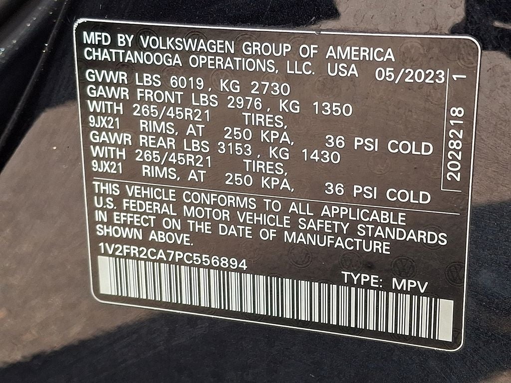 2023 Volkswagen Atlas 3.6L V6 SEL Premium R-Line