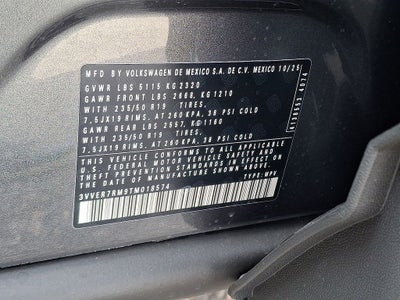 2026 Volkswagen Tiguan 2.0T SE