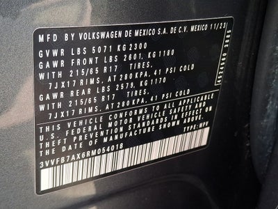 2024 Volkswagen Tiguan 2.0T S