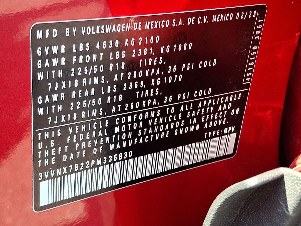 2023 Volkswagen Taos 1.5T SE