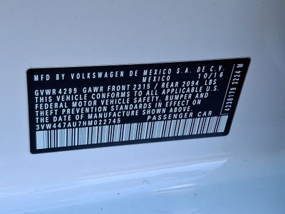 2017 Volkswagen Golf GTI SE