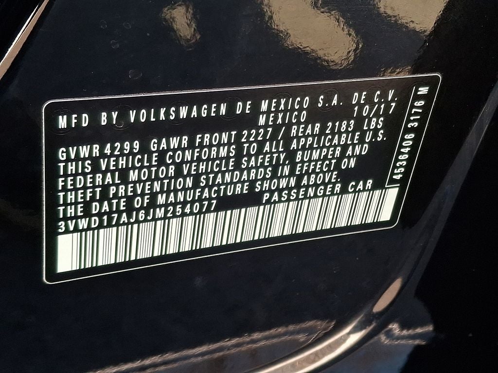 2018 Volkswagen Jetta 1.8T SE Sport