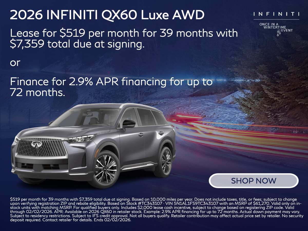 2026 INFINITI QX60