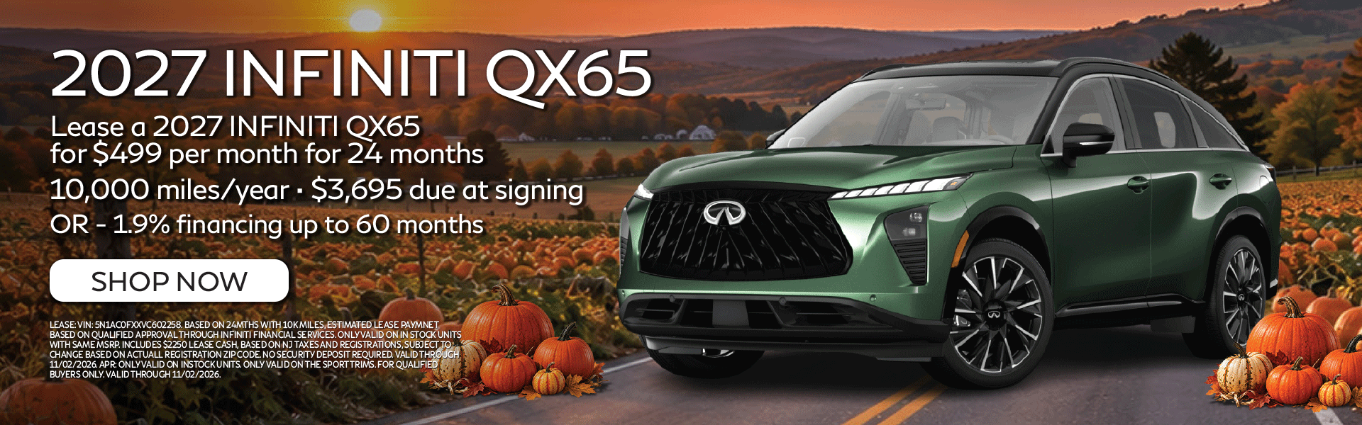 2027 Infiniti QX65