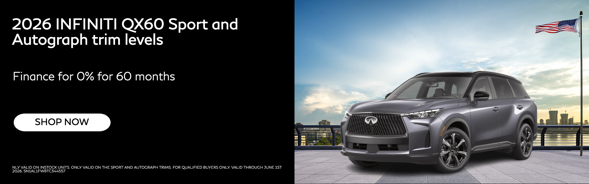 2026 INFINITI QX60 Sport and Autogragh Trims