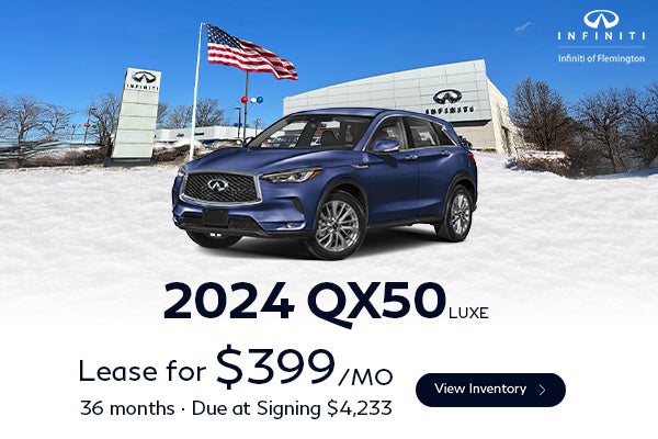 2024 QX50 LUXE