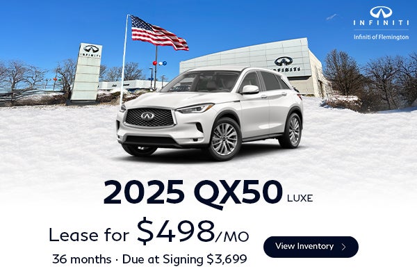 2025 QX50 LUXE